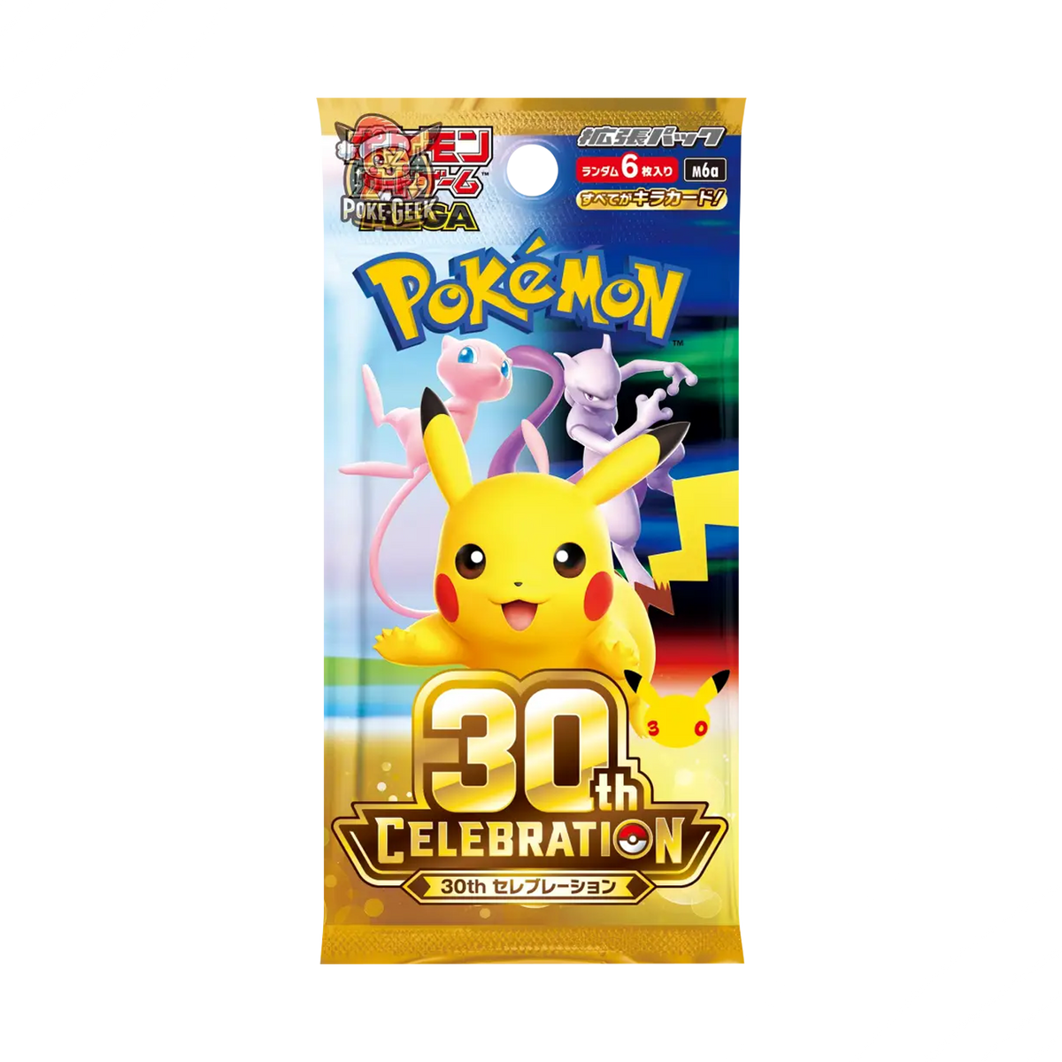 Pokemon Booster 30th Celebration M6A JAP
