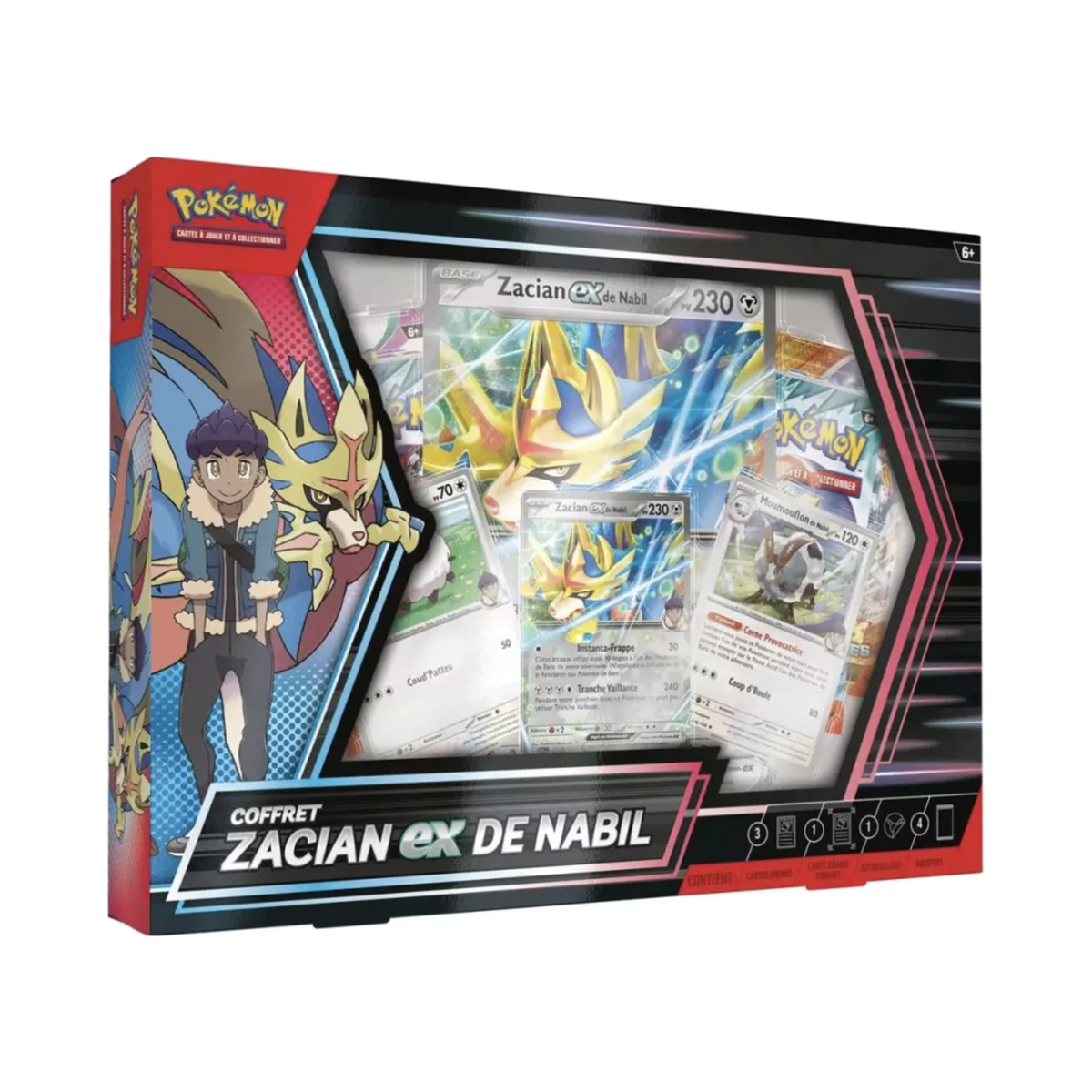 Pokemon Hop's Zacian ex Box FR